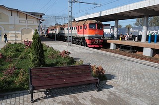 Благоустройство привокзальной площади в Кубинке проинспектировал Андрей Иванов
