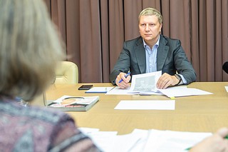 Андрей Иванов провёл личный приём граждан