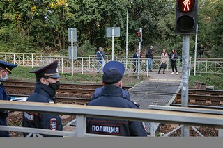 Профилактический рейд прошёл рядом с железнодорожной платформой «Здравница»