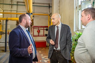 Дмитрий Голубков посетил с рабочей поездкой Звенигород