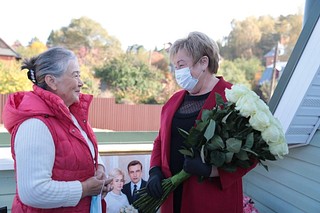 Семью из Звенигорода поздравили с 50-летием со Дня свадьбы