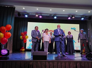 Партийцы поздравили представителей клуба «Активное долголетие» из Барвихи