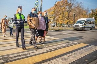 Масштабная информационная акция «Месячник «Белая трость» стартовала в Одинцовском округе