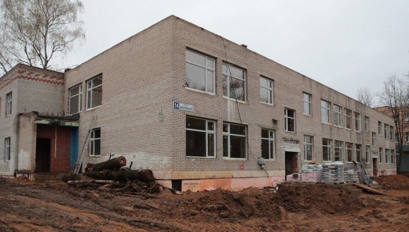 Реконструкцию детского сада на 160 мест в Лесном городке планируется завершить до конца года, Октябрь