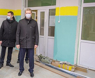 Андрей Иванов посетил с инспекцией звенигородскую школу №2 имени Пронина
