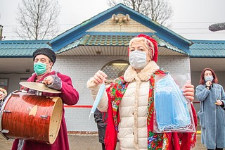 Одинцовские волонтёры продолжают проверку соблюдения гражданами масочного режима