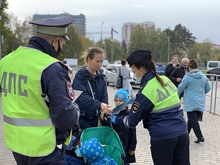 Сотрудники Одинцовской Госавтоинспекции провели профилактический рейд «Пешеходный переход»