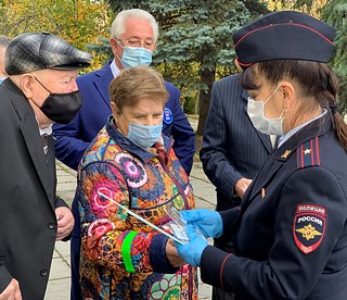 Представителей старшего поколения поздравили в Одинцовском округе с Днём пожилого человека