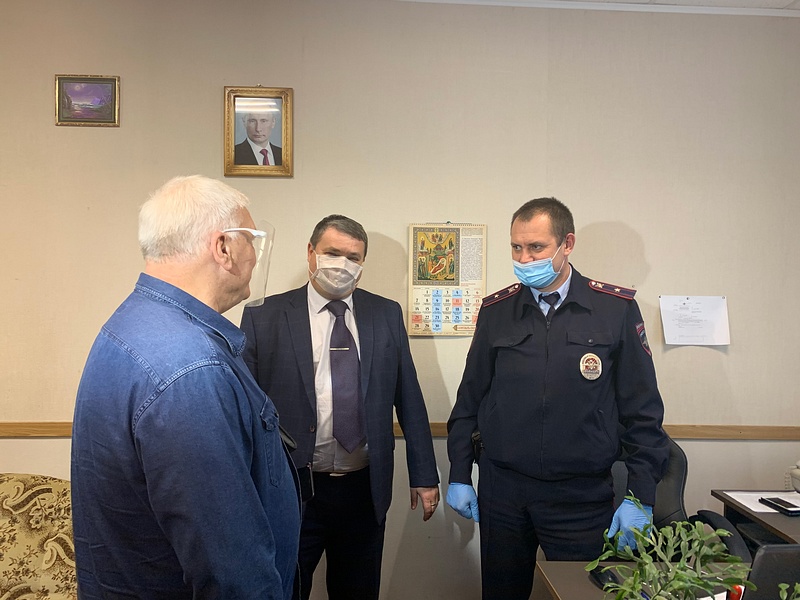 Общественники проверили работу Барвихинского отдела полиции, Октябрь