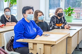 Оксана Пушкина встретилась с родителями детей с ограниченными возможностями
