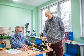 Дмитрий Голубков проверил реконструкцию социальных объектов в Одинцово и Ликино