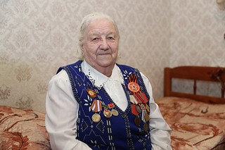 Ветеран труда Великой Отечественной войны Мария Афанасьевна