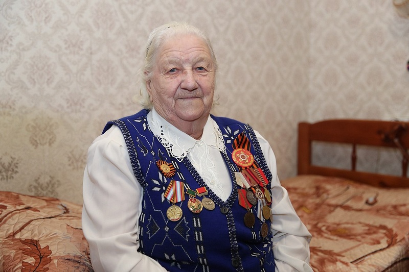 Ветеран труда Великой Отечественной войны Мария Афанасьевна, Ноябрь