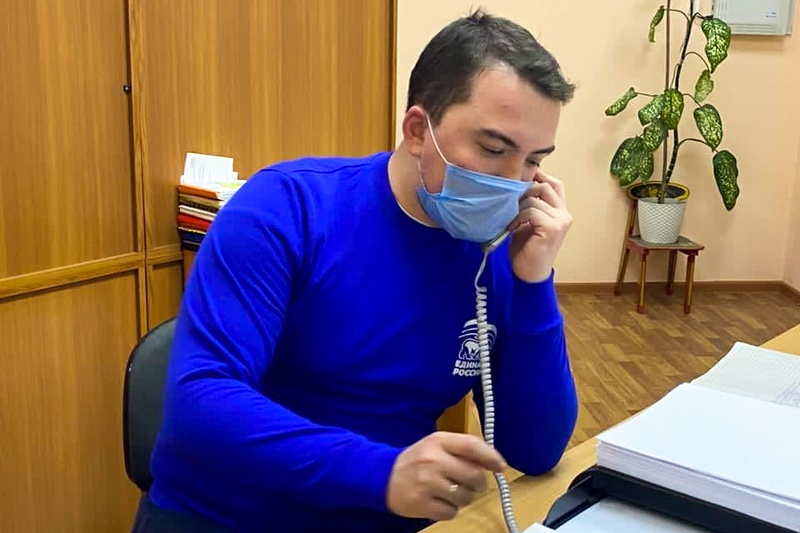 В Одинцовском округе волонтеры помогают в работе Ершовской амбулатории, Ноябрь