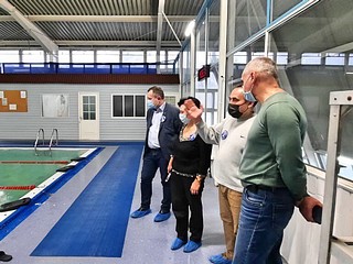 Одинцовские партийцы провели встречу с руководством спортивного комплекса «Барвихинский»