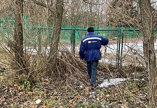 Партийцы Лесного городка помогли привести в порядок территорию поселка ВНИИССОК