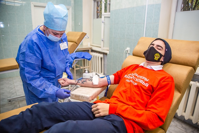 Одинцовские доноры сдали с начала года более 740 литров крови и её компонентов, Одинцовские доноры сдали с начала года более 740 литров крови и её компонентов
