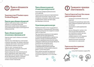 Права и обязанности родителей