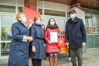 В Одинцовском округе поблагодарили волонтёров, участвовавших в борьбе с распространением коронавирусной инфекции
