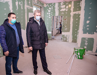 На трёх реконструируемых образовательных учреждениях Одинцовского округа ведутся финишные отделочные работы