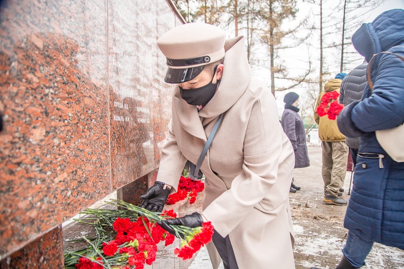 Одинцовские партийцы почтили память участников локальных вооруженных конфликтов, Декабрь