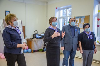 Лариса Лазутина посетила концерт в коррекционной школе «Надежда»
