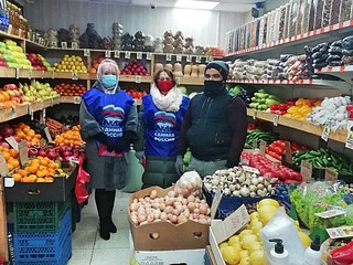 Торговые объекты проверили волонтеры в Голицыно