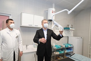 Андрей Иванов проверил пункты вакцинации от коронавирусной инфекции