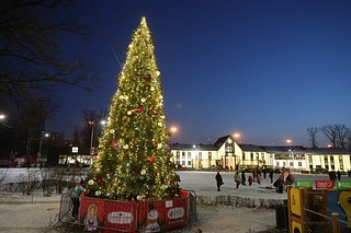 В Одинцовском парке культуры, спорта и отдыха открыли зимний сезон