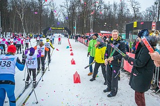 Около 700 человек приняли участие в 51-й Манжосовской лыжной гонке