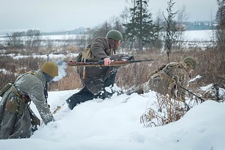 В Иславском прошло традиционное военно-мемориальное мероприятие «Рассвет Победы»