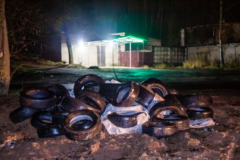 Фотоловушки помогли предотвратить 4 случая незаконного сбросам мусора в Одинцовском округе, Декабрь