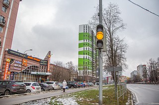 Новые светофоры заработали в Одинцово на Можайском шоссе и улице Сосновой