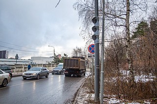 Новые светофоры заработали в Одинцово на Можайском шоссе и улице Сосновой