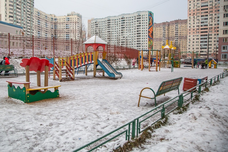 Подходы ко всем детским площадкам Одинцовского округа проверят до 1 февраля, Январь