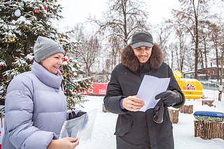 Дмитрий Голубков обсудил с жителями Звенигорода реконструкцию стадиона «Спартак»