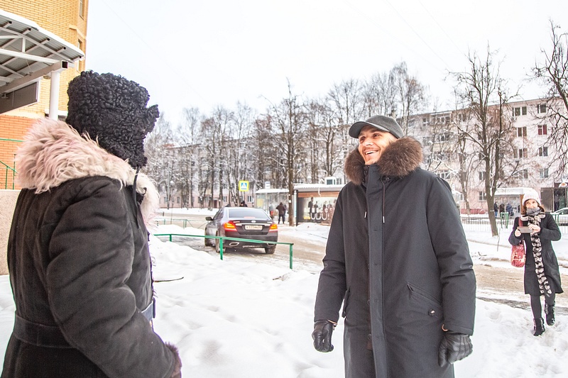 Дмитрий Голубков встретился с представителем инициативной группы Звенигорода «Помним своих героев», Январь