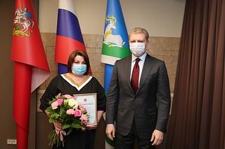 Андрей Иванов поздравил одинцовских энергетиков с профессиональным праздником