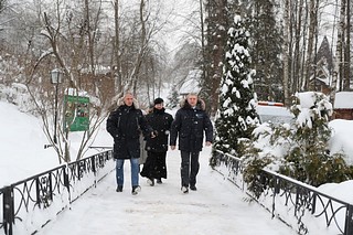 Андрей Иванов проверил готовность купели в Саввино-Сторожевском монастыре к Крещенским купаниям