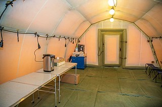 Центр гражданской защиты Одинцовского округа провел тренировку перед Крещенскими купаниями