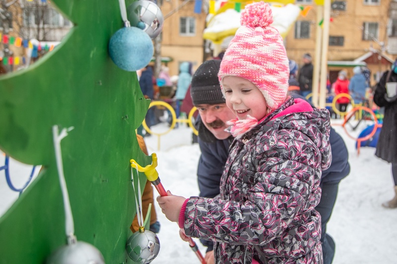 В Кубинке 9 января прошли первые для Одинцовского округа «Игры Нашего Двора», Январь