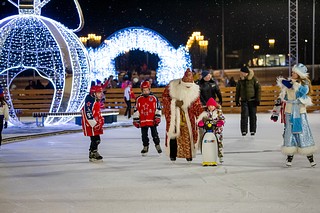 Новогодний фестиваль в парке «Патриот» в течение праздников посетили более 200 тысяч человек
