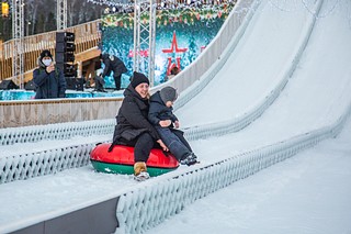 Новогодний фестиваль в парке «Патриот» в течение праздников посетили более 200 тысяч человек
