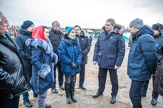 Выездное совещание по рекультивации полигона ТБО в Часцах провели одинцовские партийцы