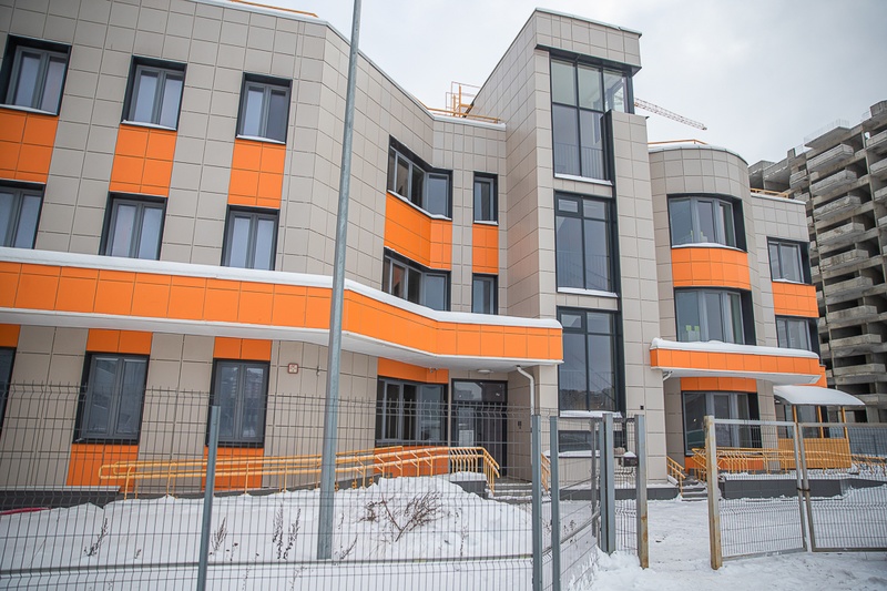 Новый детский сад на 110 мест в Марфино проинспектировали одинцовские единороссы, Январь