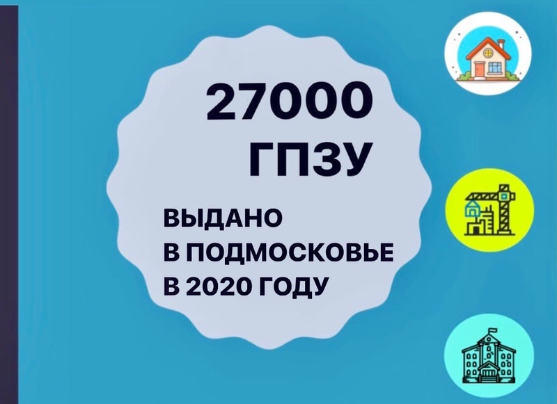 В 2020 году для целей проектирования Мособлархитектурой подготовлено более 27 тысяч ГПЗУ, Февраль