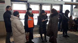 В проверке участвовали представители общества инвалидов, сотрудники администрации, транспортной прокуратуры и ЦППК