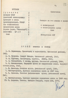 В Управлении архива хранятся документы о деятельности Дютьковского музея на общественных началах в 1970-х годах, подготовленные лично Павлом Фёдоровичем Колесовым