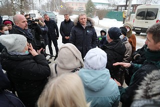 Встреча с жителями деревни Шихово