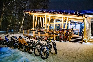 Пункт проката в парке «Раздолье»